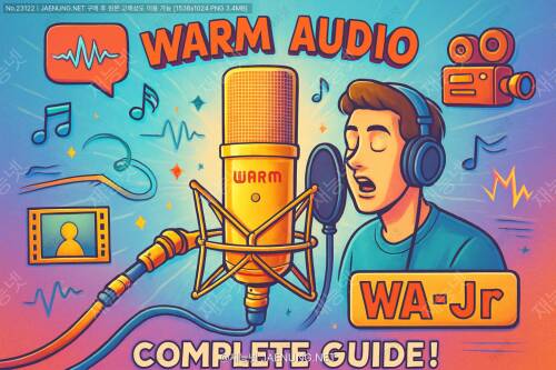 🎙️ Warm Audio WA-47Jr 콘덴서 마이크 완전정복! 🎙️