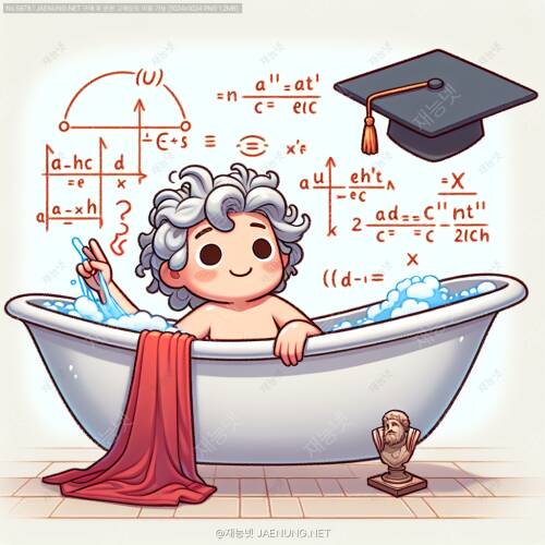 아르키메데스: 목욕탕에서 외친 '유레카!'의 의미 🛀💡