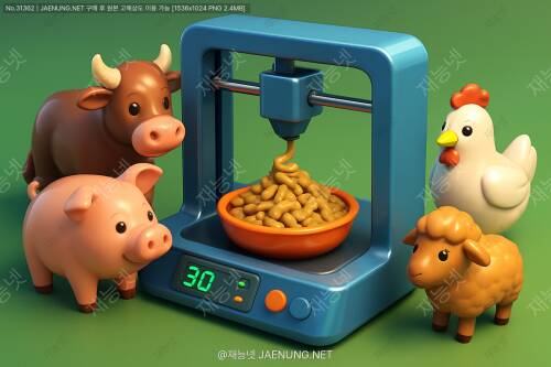 3D 프린터, 이제 가축들 밥까지 만든다고? 미래 축산의 게임 체인저! 🤖🐮