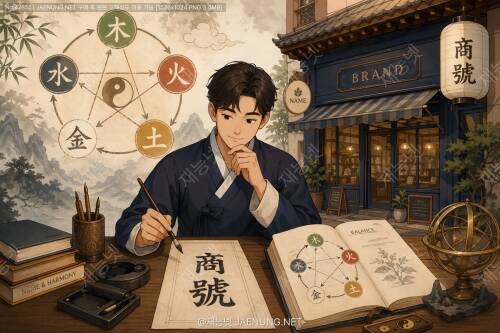 브랜드 네이밍과 성명학의 접점:상호(商號)에도 오행 배치와 작명 원리가 필요할까?