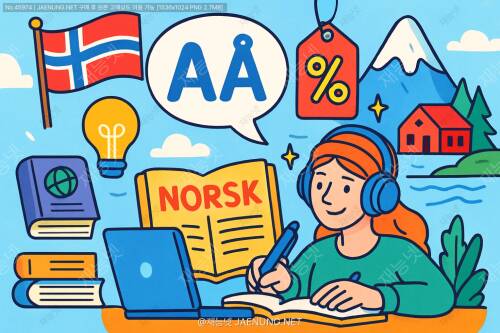 노르웨이어 할인과 학습 정보 완전정복 🇳🇴