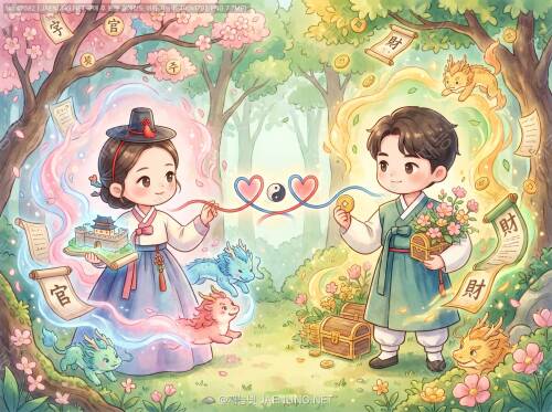 남녀 사주에서 연애운을 보는 관점 차이 완전 정복관성(官星)과 재성(財星)이 각각 어떤 역할을 하는지 제대로 파헤쳐보자!