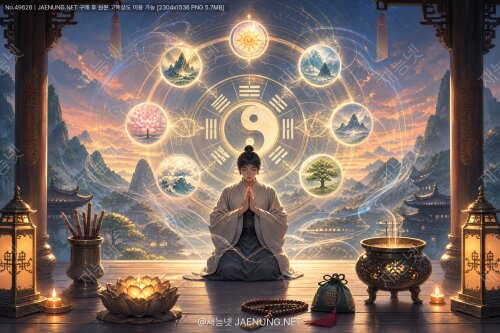 🙏 기도의 원리: 동양 전통에서 기도가 운명에 영향을 준다는 믿음의 구조와 철학적 메커니즘