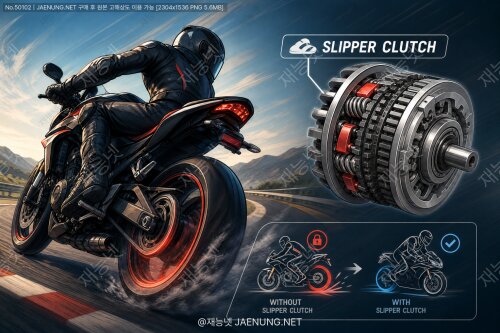 🏍️ 슬리퍼 클러치(Slipper Clutch) — 다운시프트 시 뒷바퀴 잠김을 막는 스마트 장치의 모든 것