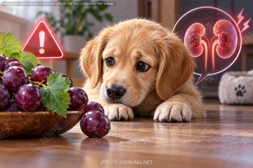 🍇🐶 강아지가 포도를 먹으면 위험한 이유: 단 한 알로도 신부전을 부르는 무서운 과일 이야기