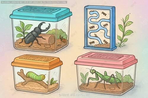 🦗 곤충 사육통 종류와 선택 가이드 🏠