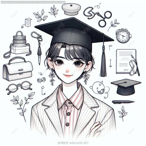 과장된 액세서리로 캐리커처 개성 살리기 🎨✨