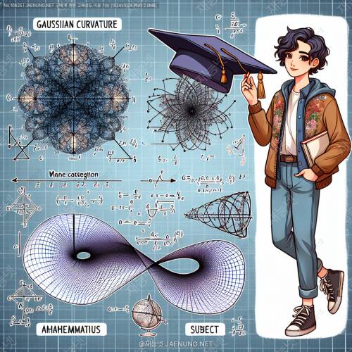 가우스 곡률: 수학의 꿀잼 세계로 떠나는 여행 🚀