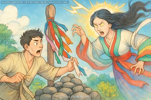 🏔️ 정말 서낭당을 함부로 건드리면 화를 당할까?: 성소침해의 결과와 한국 신화 속 금기 🌳