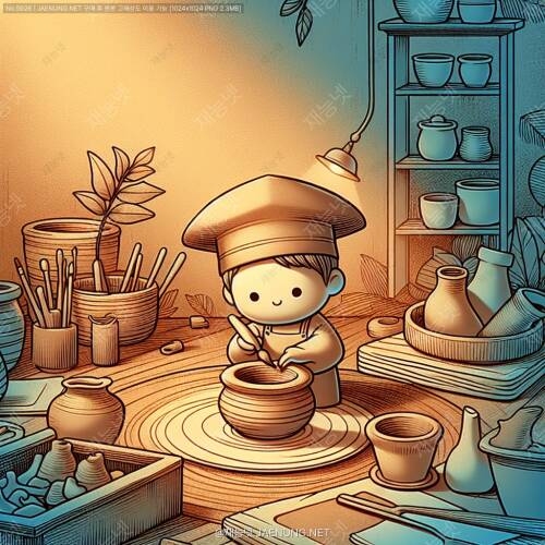 🌿 점토 공예의 세계로 풍덩! 미니 화분 제작하기 🌿