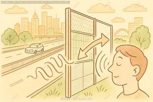 🛣️ 고속도로 방음벽은 어떤 원리로 소리를 막을까? 소음 차단의 과학과 도시 인프라의 숨은 기술
