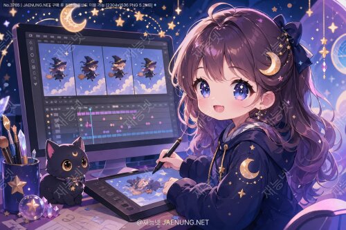포토샵 애니메이션 기능 완전 정복: 프레임 애니메이션의 기초 🎨✨