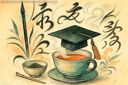 차 문화와 캘리그라피: 동양의 미학 🍵✍️