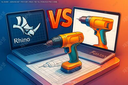 Rhino vs Fusion 360: 제품 디자인, 어느 프로그램이 더 다재다능할까? 🚗