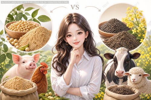 대두박 vs 채종박단백질 이용률 완전 정복