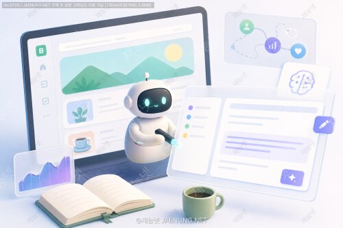블로그 사용 패턴에 기반한 AI 작문 어시스턴트 UI 🤖✍️