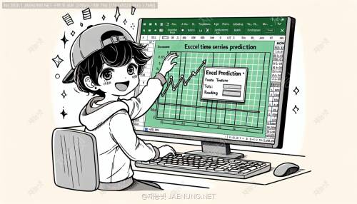 Excel 시계열 예측: 내장 예측 시트 활용 🚀📊