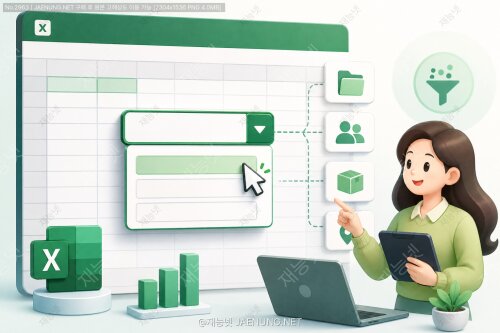 동적 드롭다운 목록 만들기: 데이터 입력 효율화 🚀