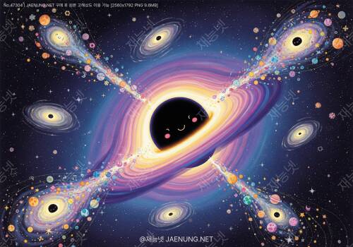 🌌 활동은하핵의 제트와 블랙홀 질량 관계