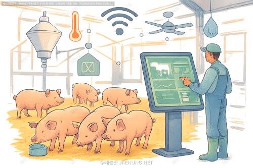 축산 환경제어 시스템 구축: 스마트 축사로 생산성과 동물복지 높이기 🌡️🐄