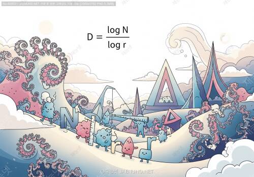 프랙탈 차원 공식의 모든 것: D = log N / log r로 복잡한 세계를 측정하다 🌀