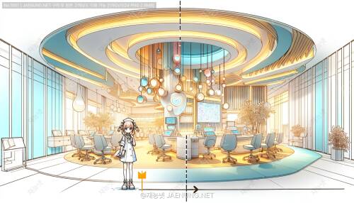 미래형 스마트 헬스케어 센터의 공간 디자인 🏥🔬🤖