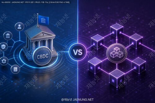 🏦 중앙은행 디지털화폐(CBDC)와 블록체인의 결정적 차이 — 같은 듯 완전히 다른 두 세계의 모든 것