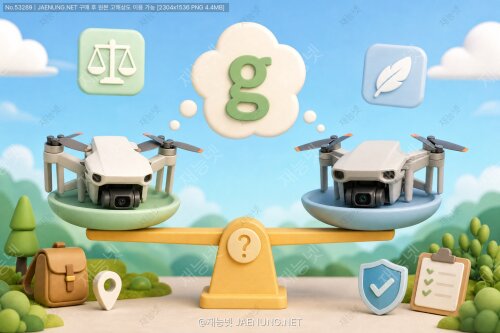 🚁 DJI 미니 시리즈, 249g의 비밀 — 드론 업계는 왜 이 1g 차이에 집착할까? ⚖️