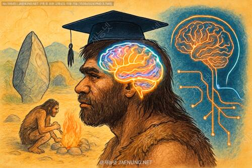 🧠 구석기 시대 인류의 뇌 발달: 신경과학으로 풀어보는 원시인의 두뇌 진화 이야기 🧠