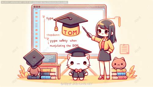 DOM 조작 시 타입 안정성 확보하기: TypeScript로 웹 개발의 신뢰성 높이기 🛡️