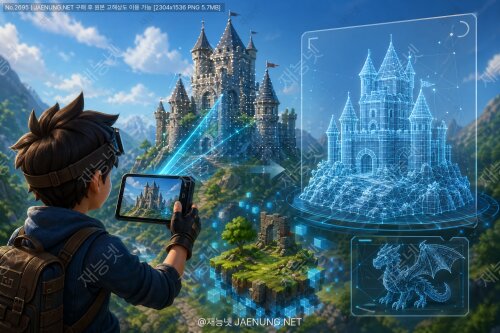 증강 현실 게임을 위한 실시간 3D 스캐닝 기술 🎮🔍