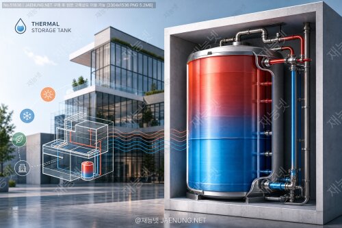 축열조(Thermal Storage Tank)의 설계 원리와 상업건축 적용 전략
