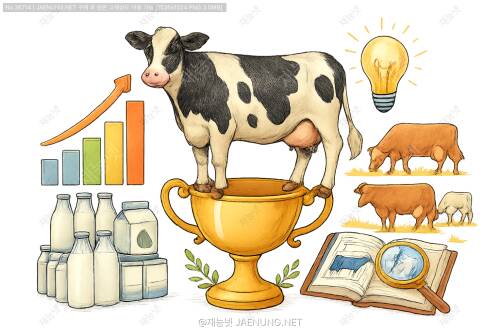 🐄 세계에서 가장 많은 우유를 생산한 젖소의 놀라운 기록과 축산학의 비밀