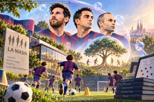 🏡 라마시아의 비밀: 메시·차비·이니에스타를 길러낸 바르셀로나 유스 시스템의 실제 작동 원리 ⚽