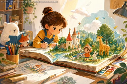 아동 도서 일러스트와 교육적 시각 표현의 모든 것 🖍️📚
