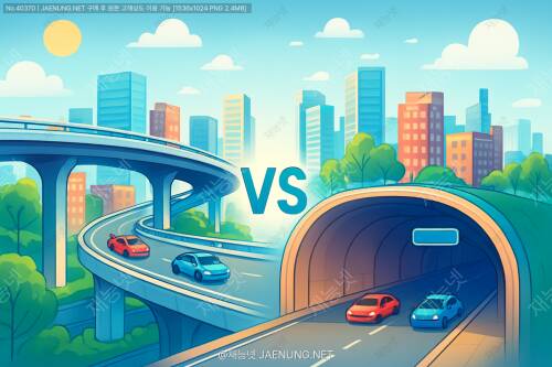🏙️ 도심 고가도로 vs 지하도로: 도시 교통 인프라의 최적 솔루션을 찾아서 🚗