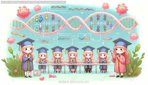 DNA 복제와 전사 과정의 충돌 해소 메커니즘 🧬🔬