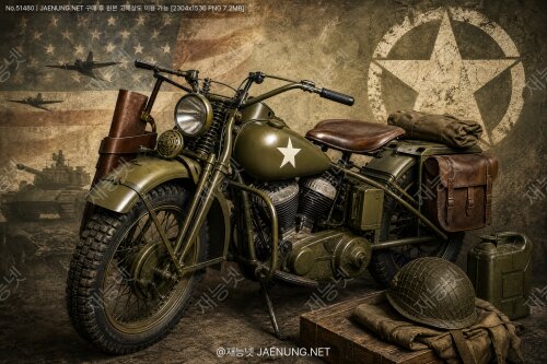 🏍️ 2차 세계대전과 할리 WLA