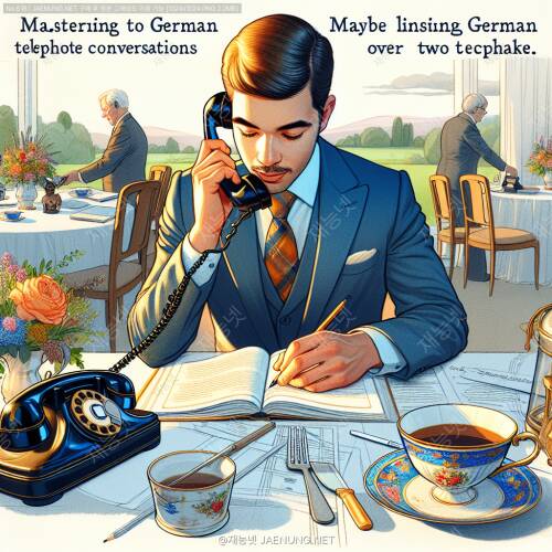 2주 만에 마스터하는 독일어 전화 통화 표현 🇩🇪📞
