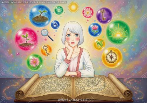 🔮 사주팔자로 숨겨진 너의 잠재능력 찾기! 운명을 바꾸는 자기발견 기법 🔮
