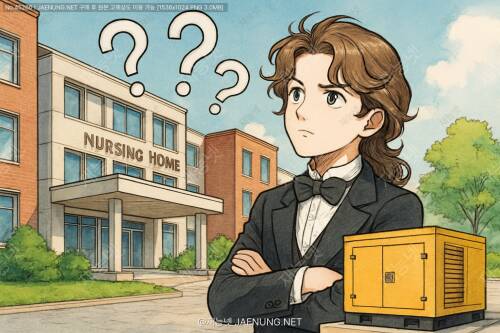 🏥 요양원 비상발전기, 어디에 둬야 할까? 🔌