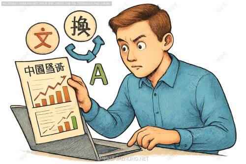 중국 경제 보고서 번역, 아직도 단어만 바꾸니? 🤯