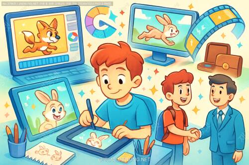 🎨 애니메이션 포트폴리오 제작부터 취업 성공까지! 실전 완벽 가이드