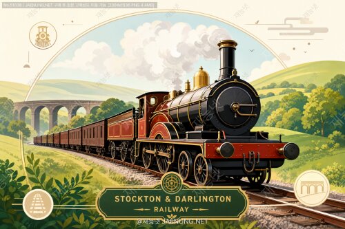 🚂 1825년 스톡턴-달링턴 철도 개통 —증기기관차가 바꾼 세계, 공공 여객 철도의 역사적 첫걸음과 그 위대한 유산