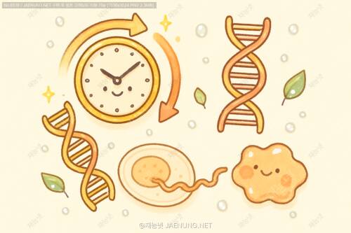 🧬 유전자 발현의 일주기 변동: 시간에 따른 유전체 활성 🕰️