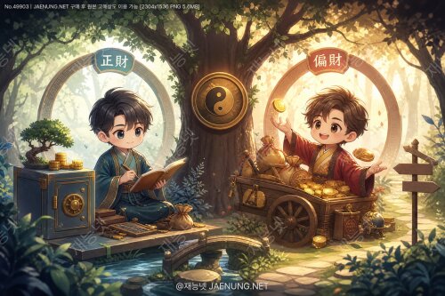 사주에서 재성의 원리: 정재와 편재가 돈을 대하는 방식의 근본적 차이와 금전운의 작동 메커니즘