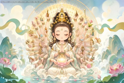 관음보살의 자비: 천수천안(千手千眼)으로 세상을 구하는 보살의 신화와 신앙