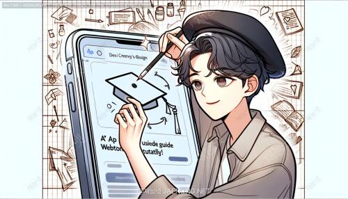 📱 앱 사용법 안내 웹툰, 직관적으로!