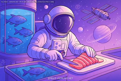 우주에서 회 뜨는 날이 올까? 🚀미래 식량, 우주 양식의 모든 것