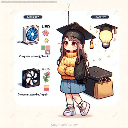 🌈 LED vs 논LED 팬: PC의 화려함, 어디까지 허용할래? 🖥️